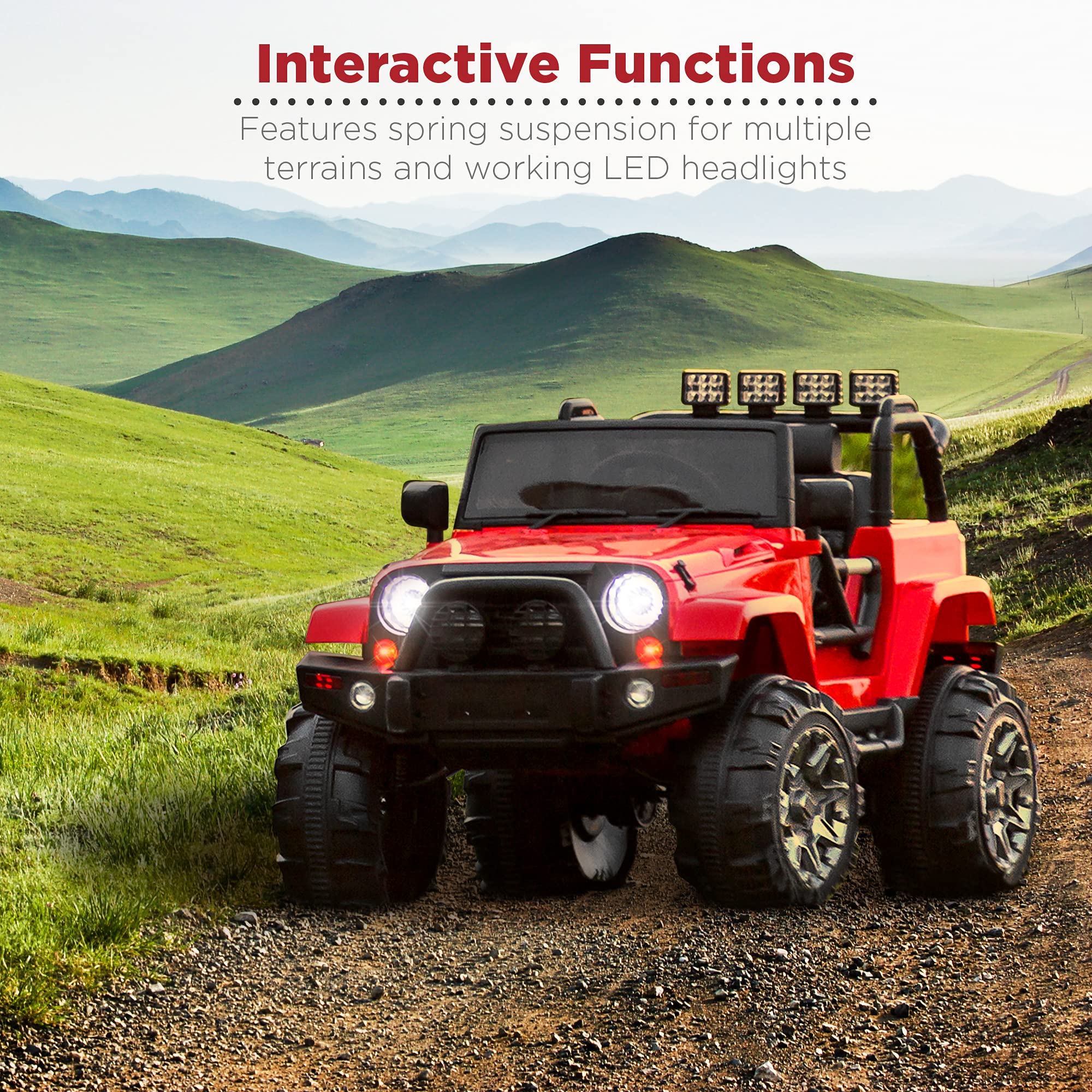 Foto 5 pulgar | Ride On Truck Best Choice Products Kids 12 V Con Mando A Distancia - Venta Internacional.