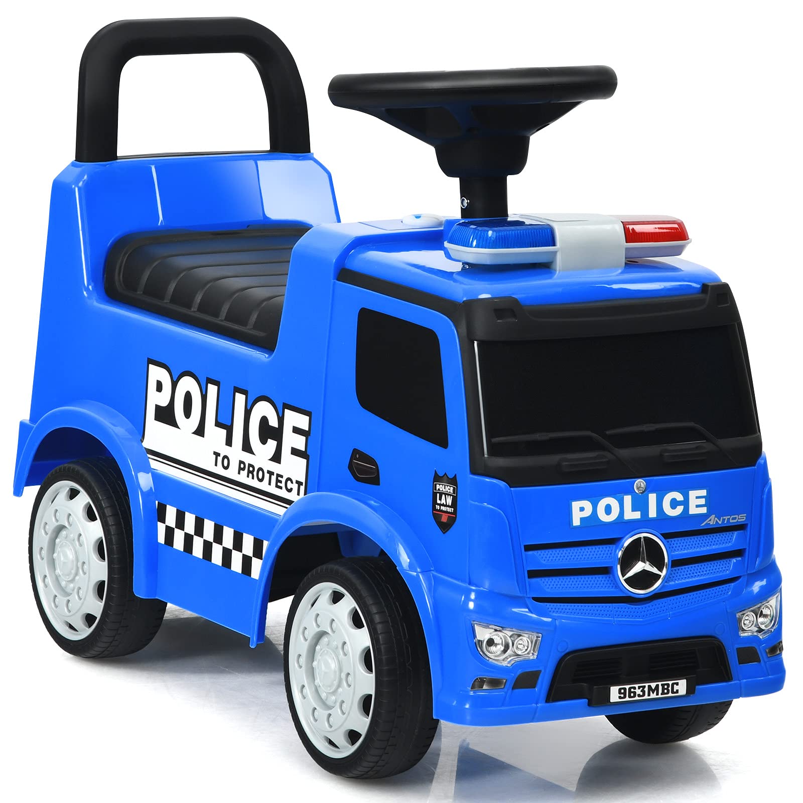 Mercedes Benz Ride On Push Con Licencia Costzon De 1 A 3 Años - Venta Internacional.