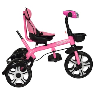 Foto 7 | Triciclo Evolutivo Asiento Giratorio 360 Luz Sonido Rosa