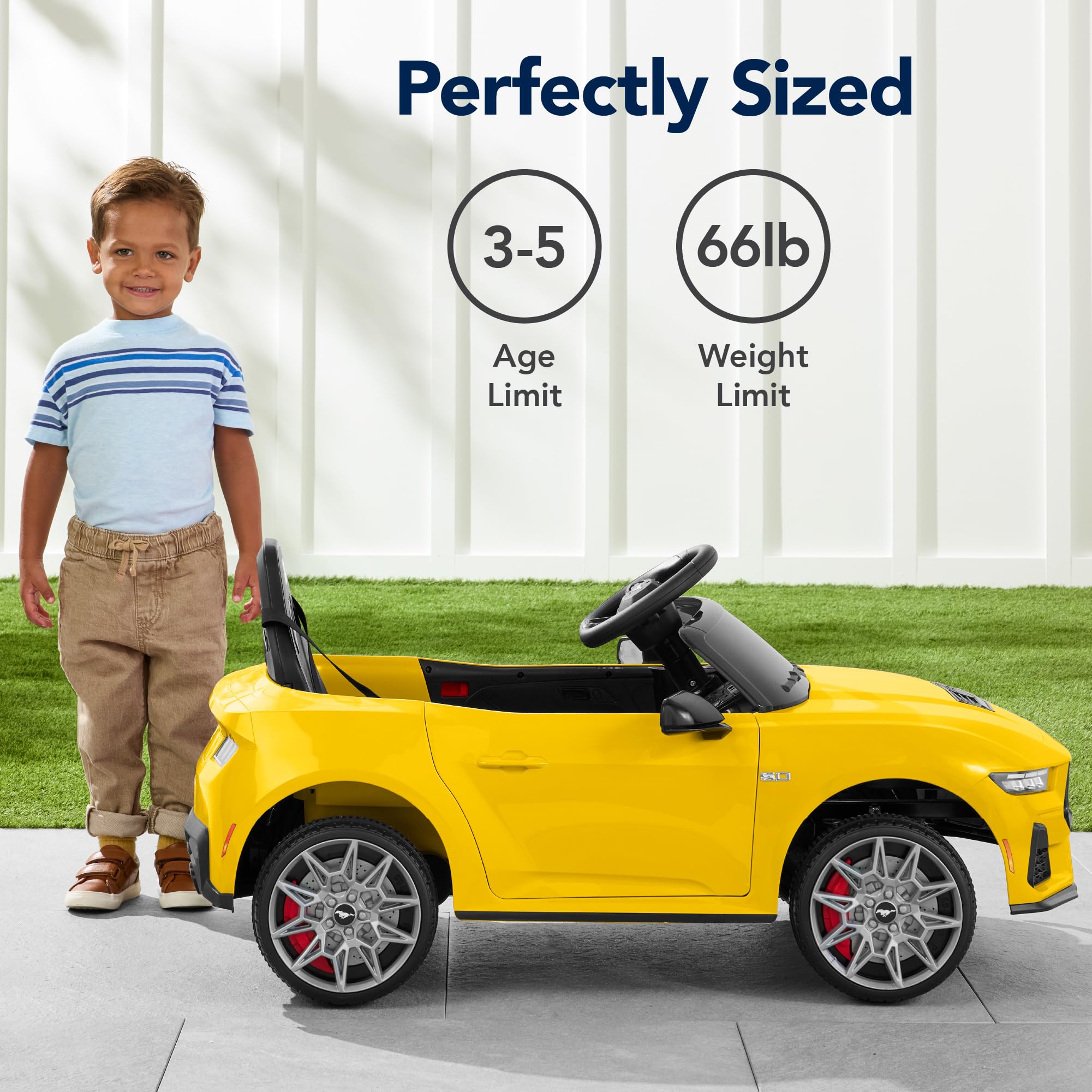 Foto 6 pulgar | Ford Mustang 12 V Electric Ride On Car Best Choice Kids - Venta Internacional.