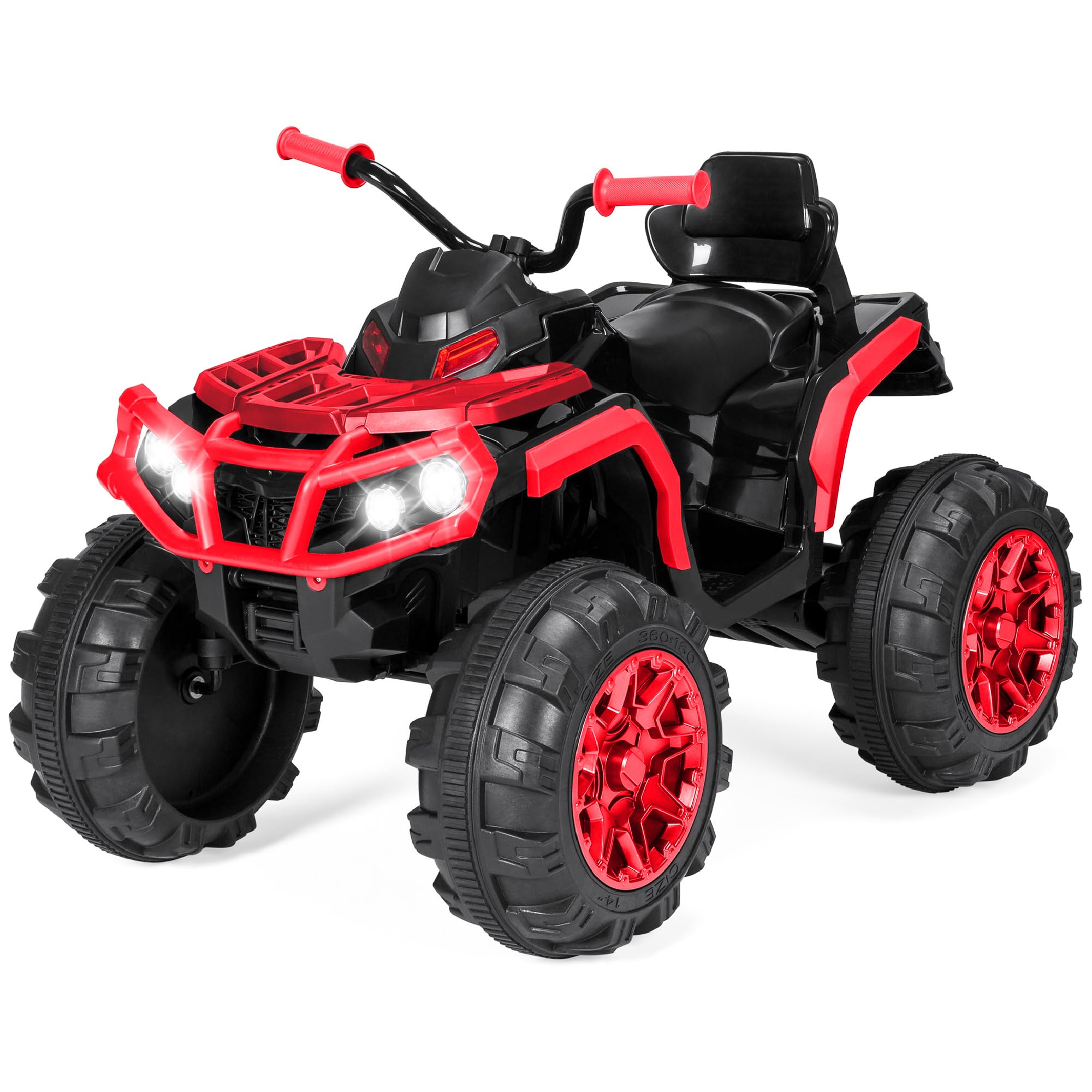 Atv Eléctrico Best Choice 12 V con Bluetooth Rojo para Niños - Venta Internacional