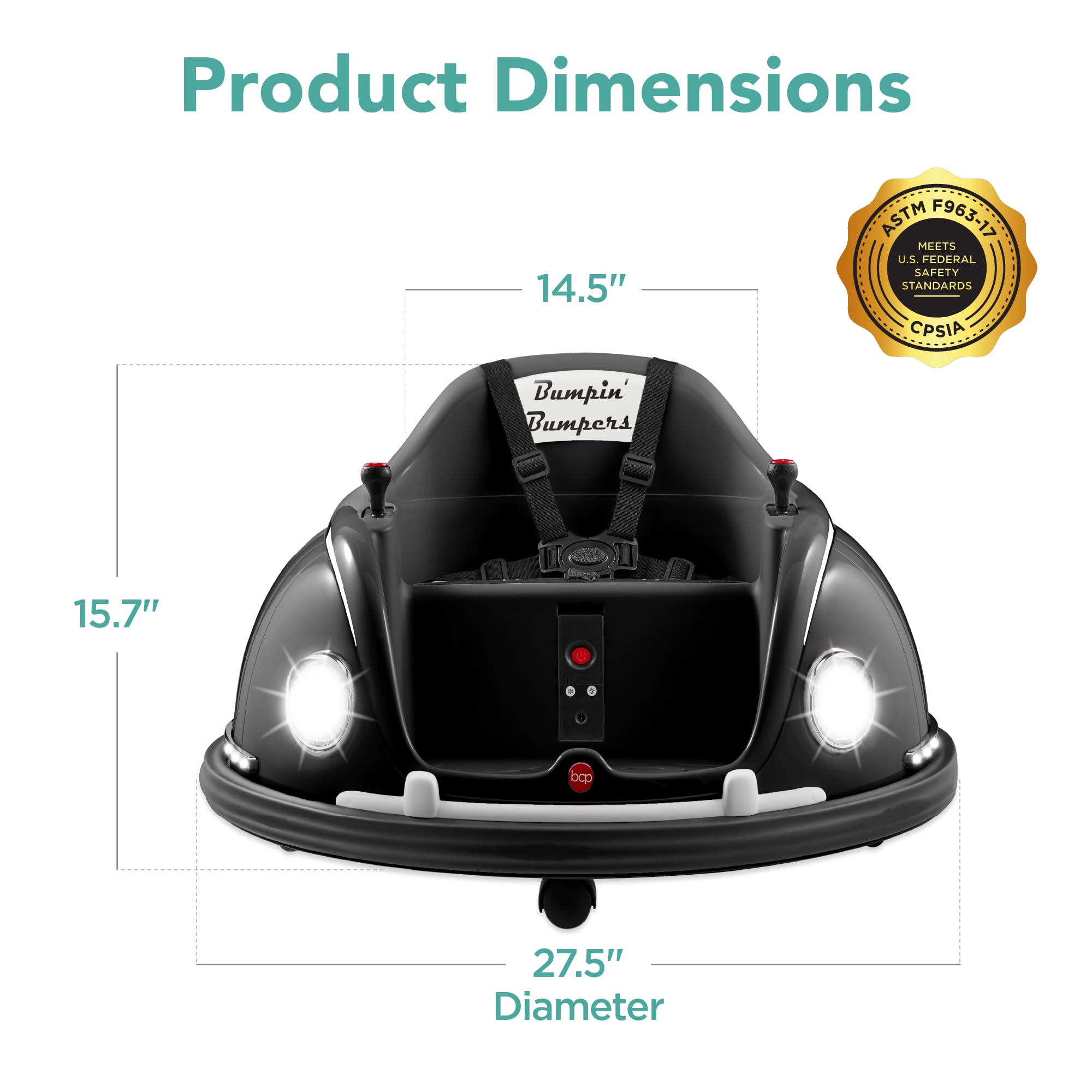 Foto 7 | Montable Eléctrico Best Choice Products Negro-Venta Internacional