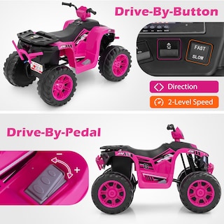 Foto 3 | Atv Eléctrico Costzon Para Niños De 3 A 8 Años, 24 V Con Música Y Luces - Venta Internacional.