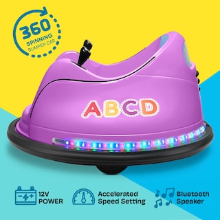 Foto 2 | Coche Eléctrico Ride On Bumper Kidzone de 12 V Y 2 Velocidades para Niños de 1,5 A 6 - Venta Internacional