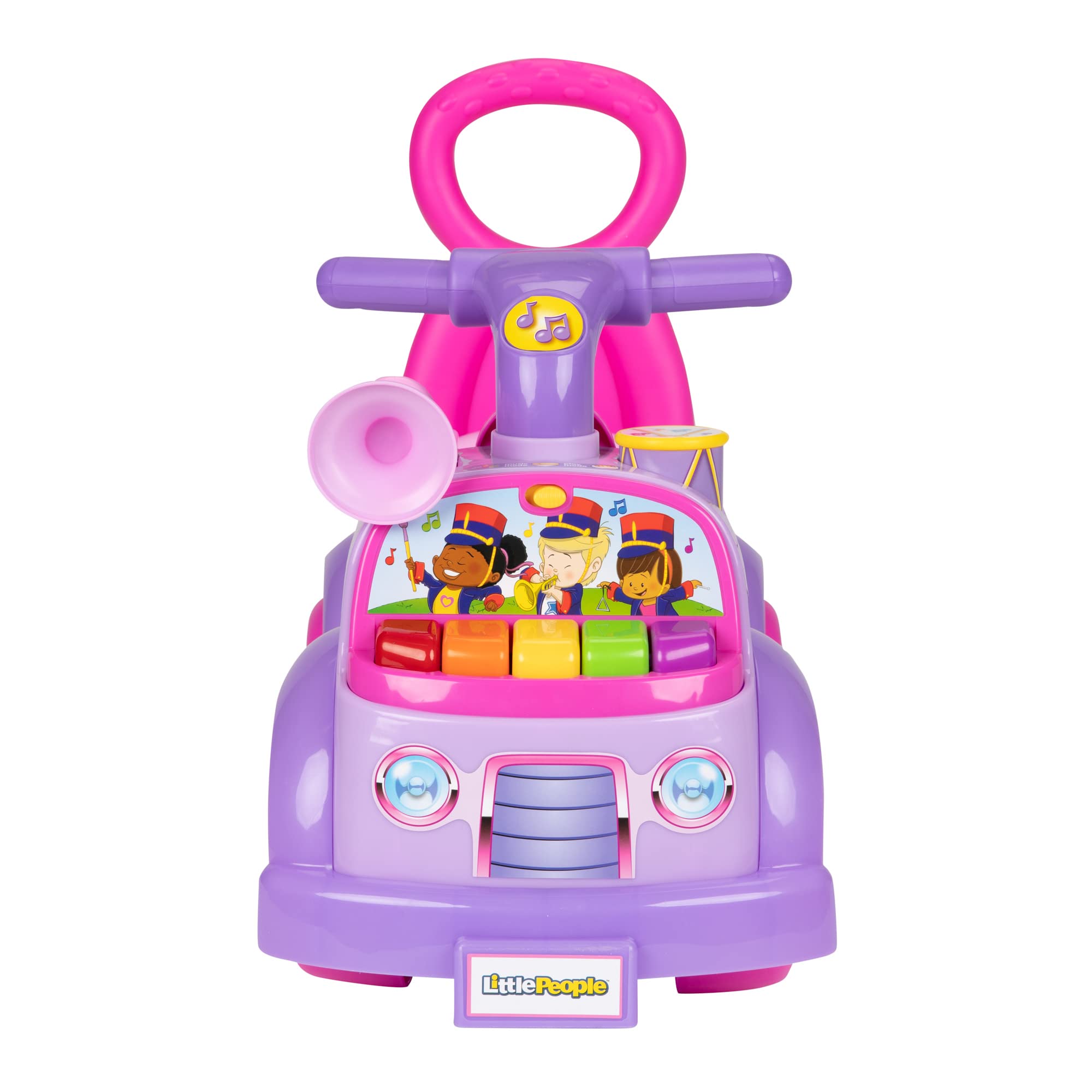 Foto 5 pulgar | Desfile Musical Ride-on Fisher-price Little People, Morado - Venta Internacional.