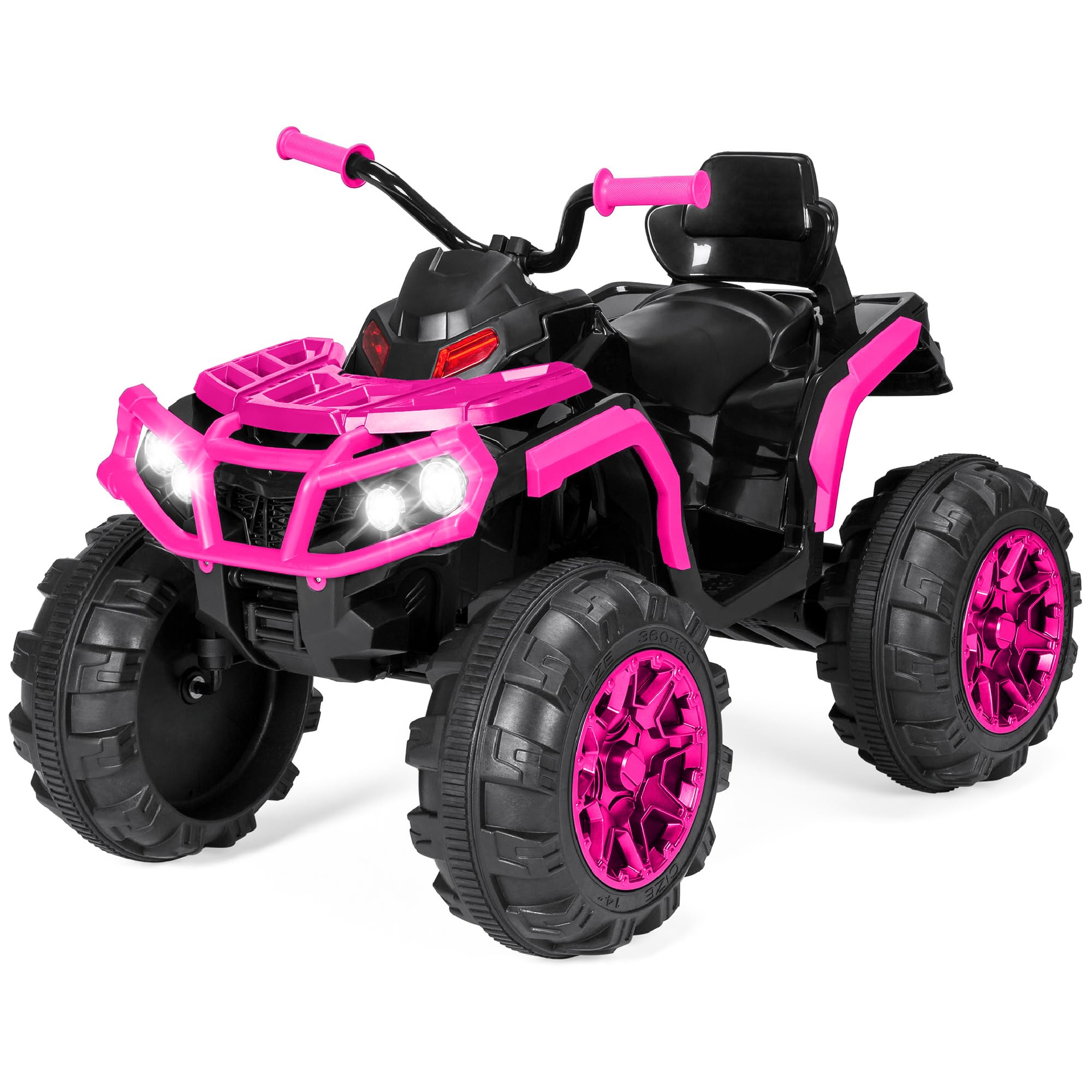 Atv Eléctrico Best Choice Para Niños, 12 V Con Bluetooth, Color Rosa - Venta Internacional.
