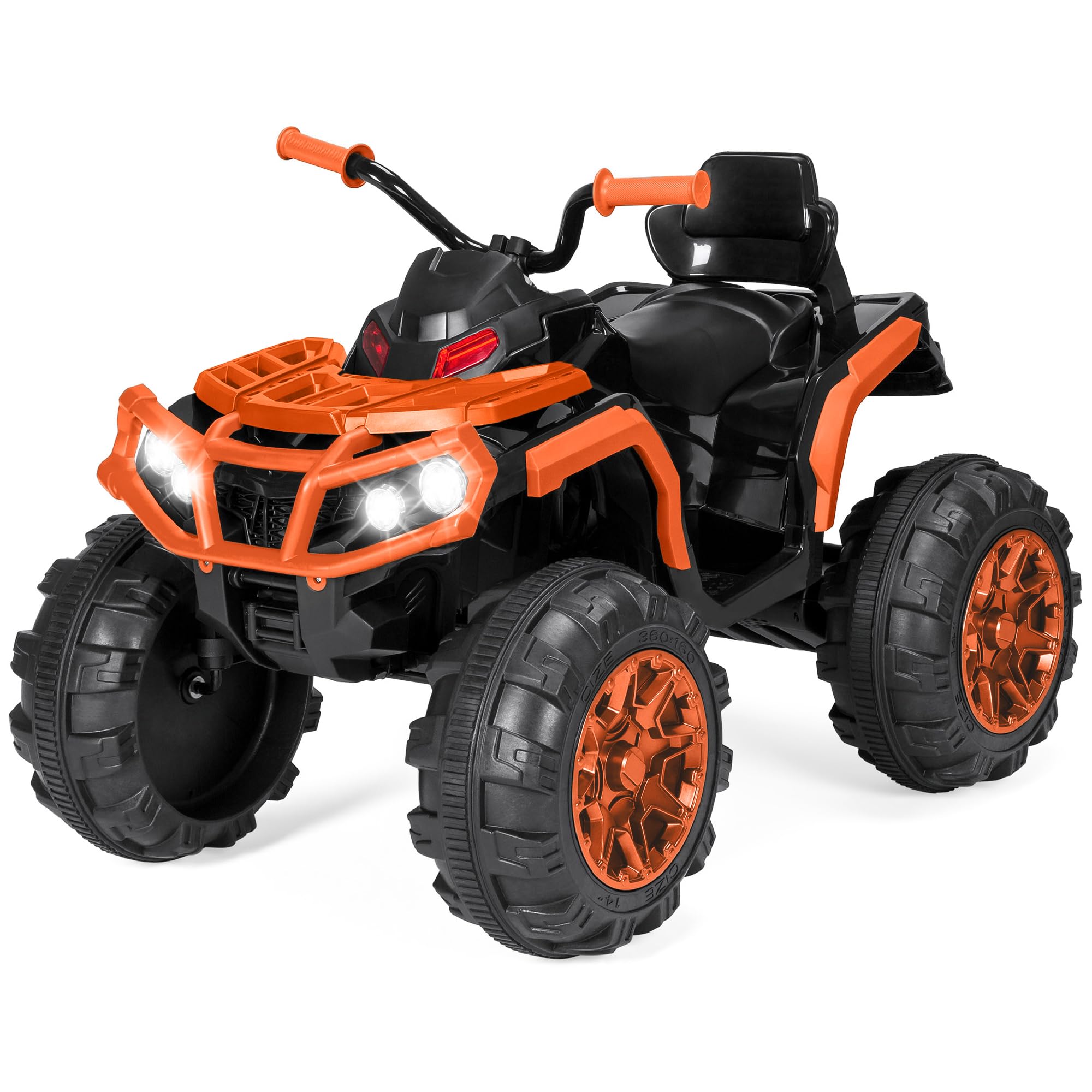 Atv Eléctrico Para Niños Best Choice De 12 V Con Bluetooth, Color Naranja - Venta Internacional.
