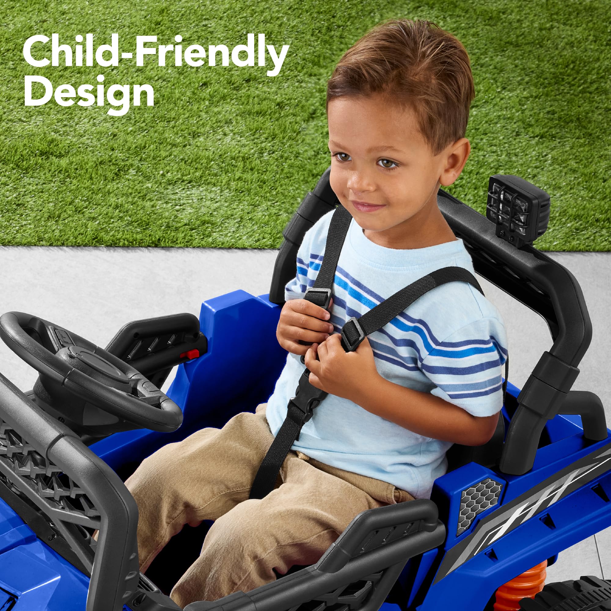 Foto 7 pulgar | Coche Eléctrico Ride On Utv Best Choice Para Niños Con Remolque De 12 V - Venta Internacional.