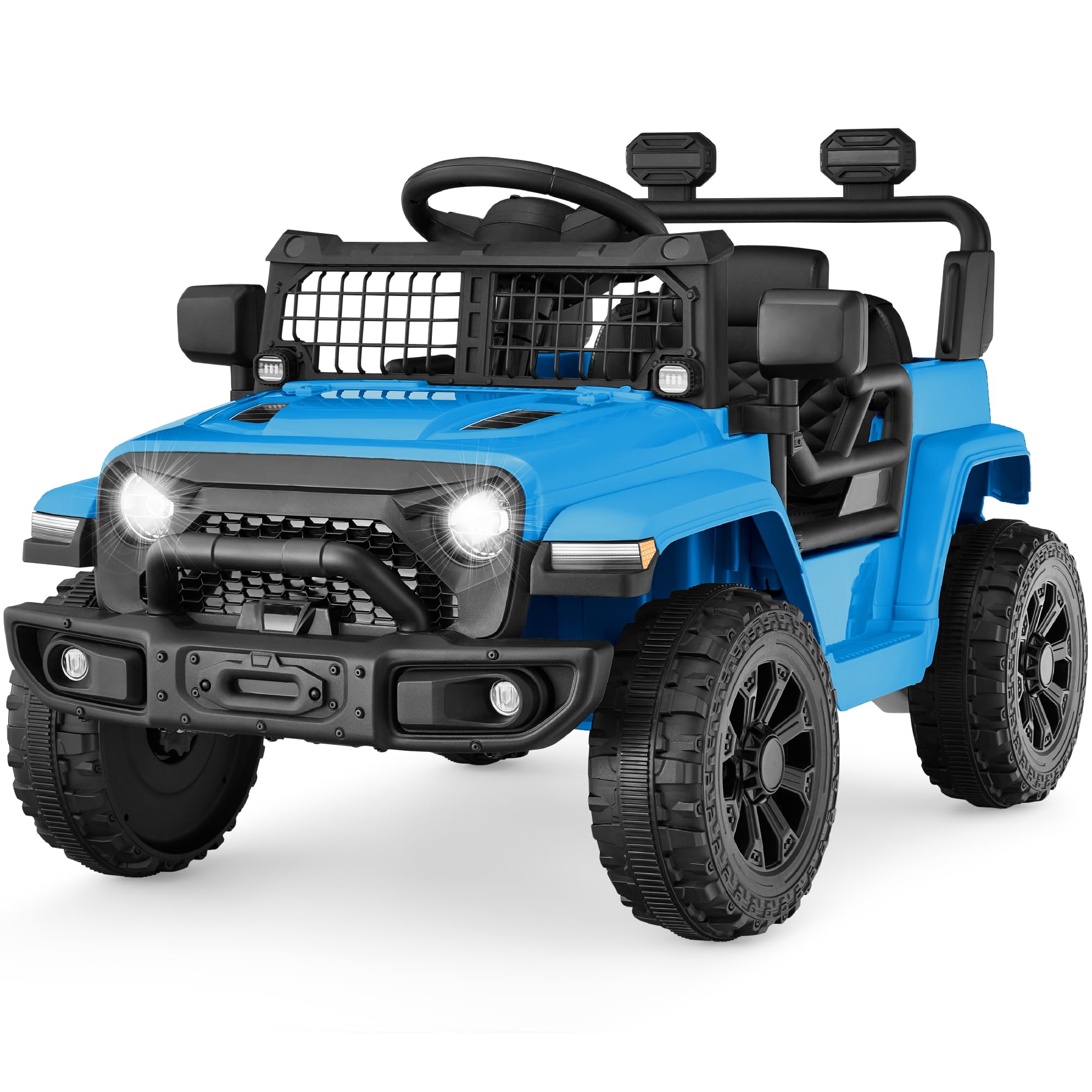 Foto 1 | Minicamión Ride On Toy Best Choice Products Para Niños, 6 V, Azul Claro - Venta Internacional.
