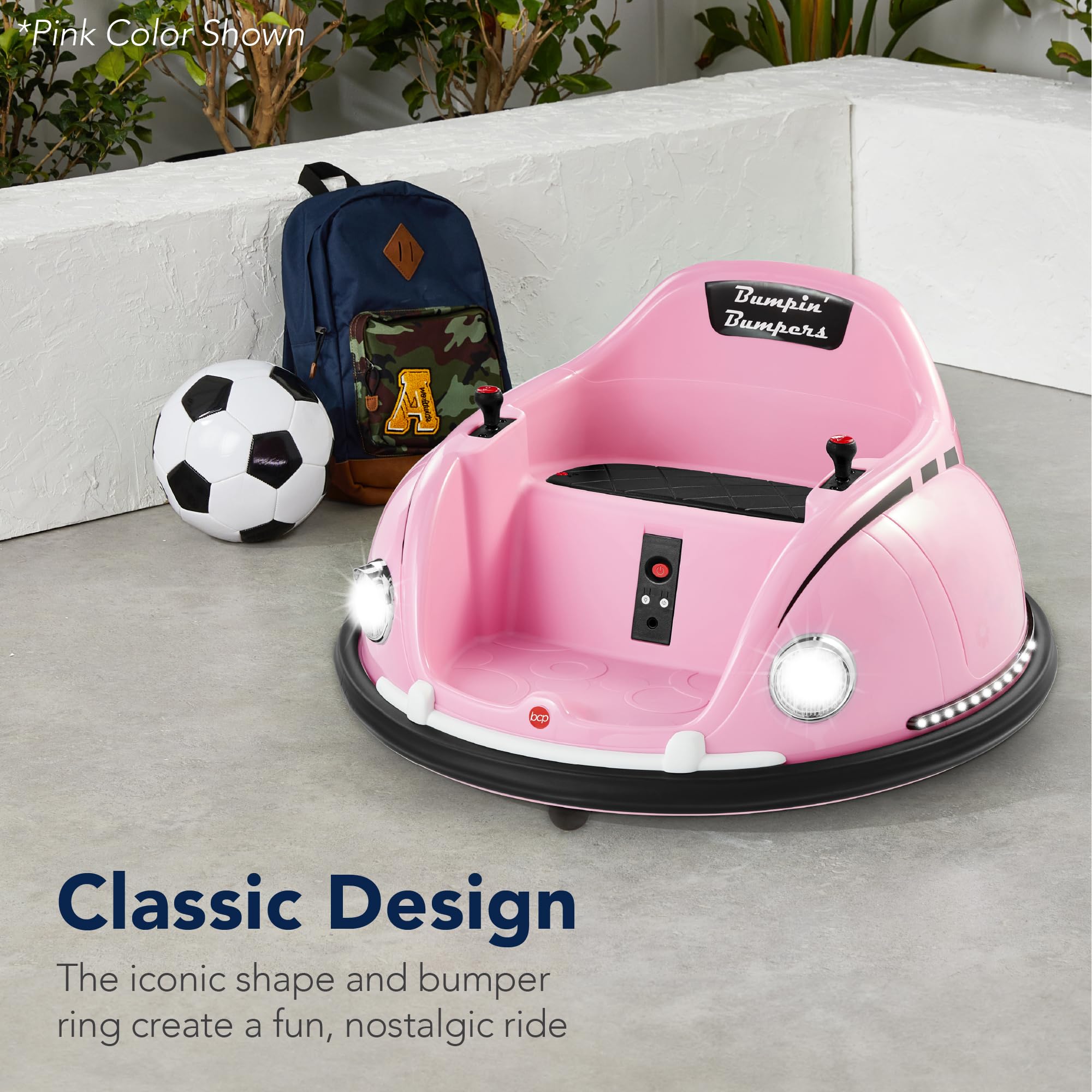 Foto 5 | Coche Eléctrico Para Niños Ride On Bumpin Bumper Best Choice 6v - Venta Internacional.