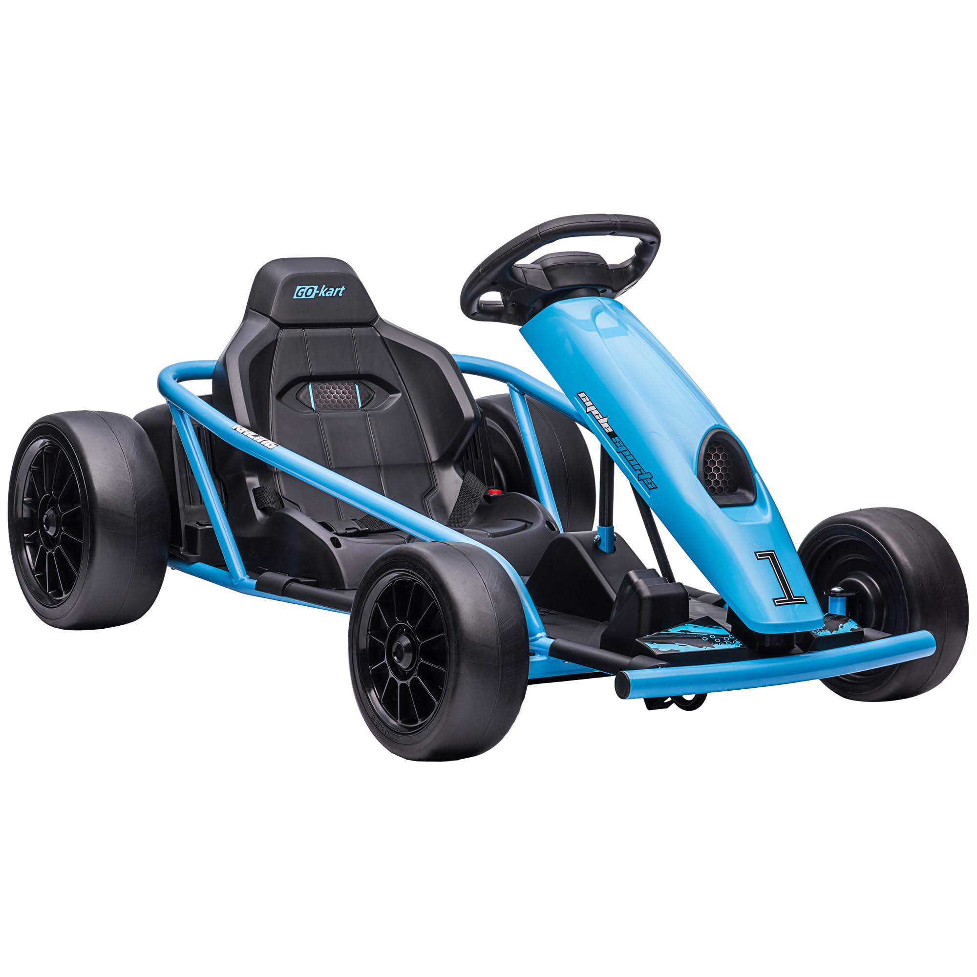 Coche Eléctrico Go Kart Aosom 24 V 8.1 Mph para Niños - Venta Internacional