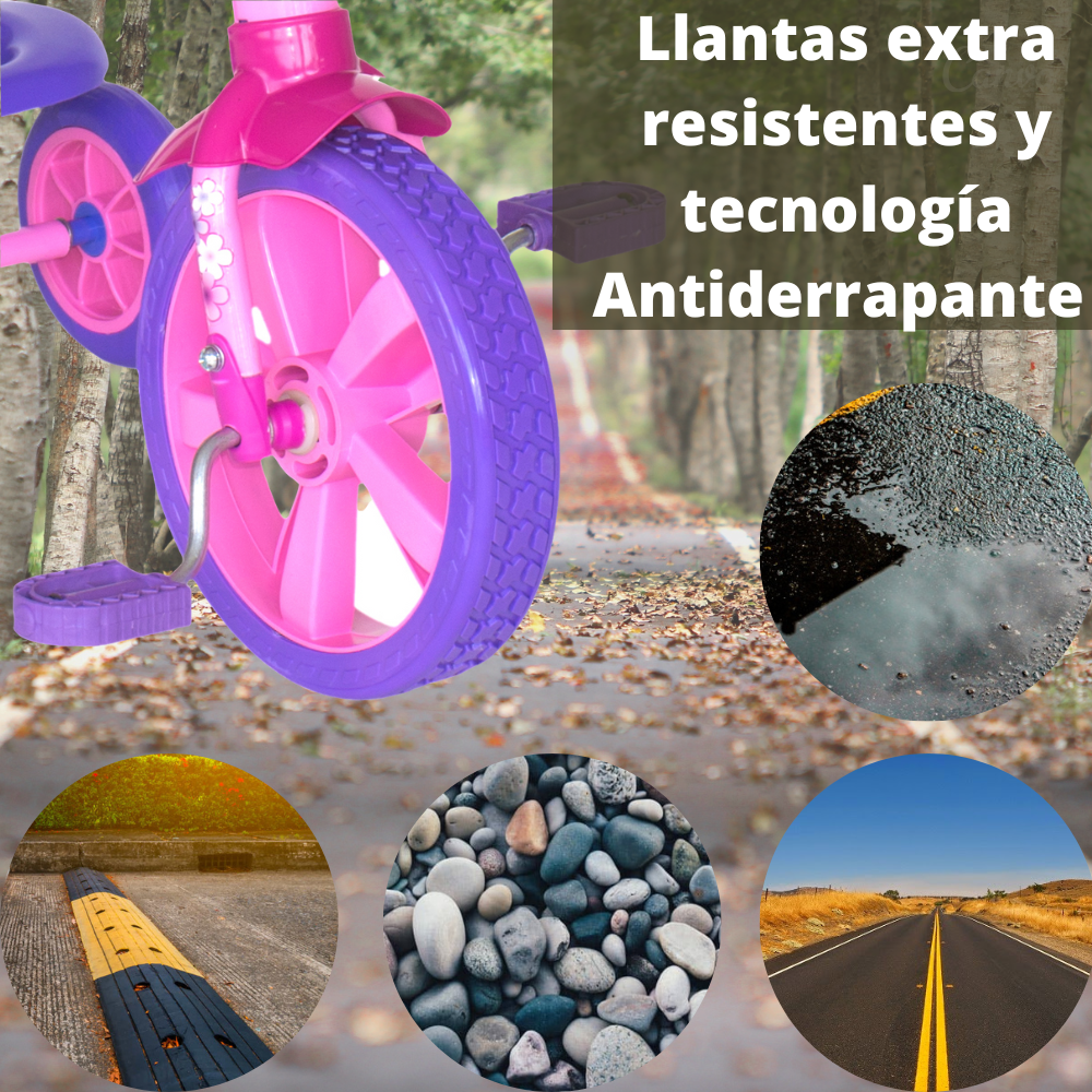 Foto 2 | Triciclo Petite Promeyco Rosa 2 a 4.5 Años