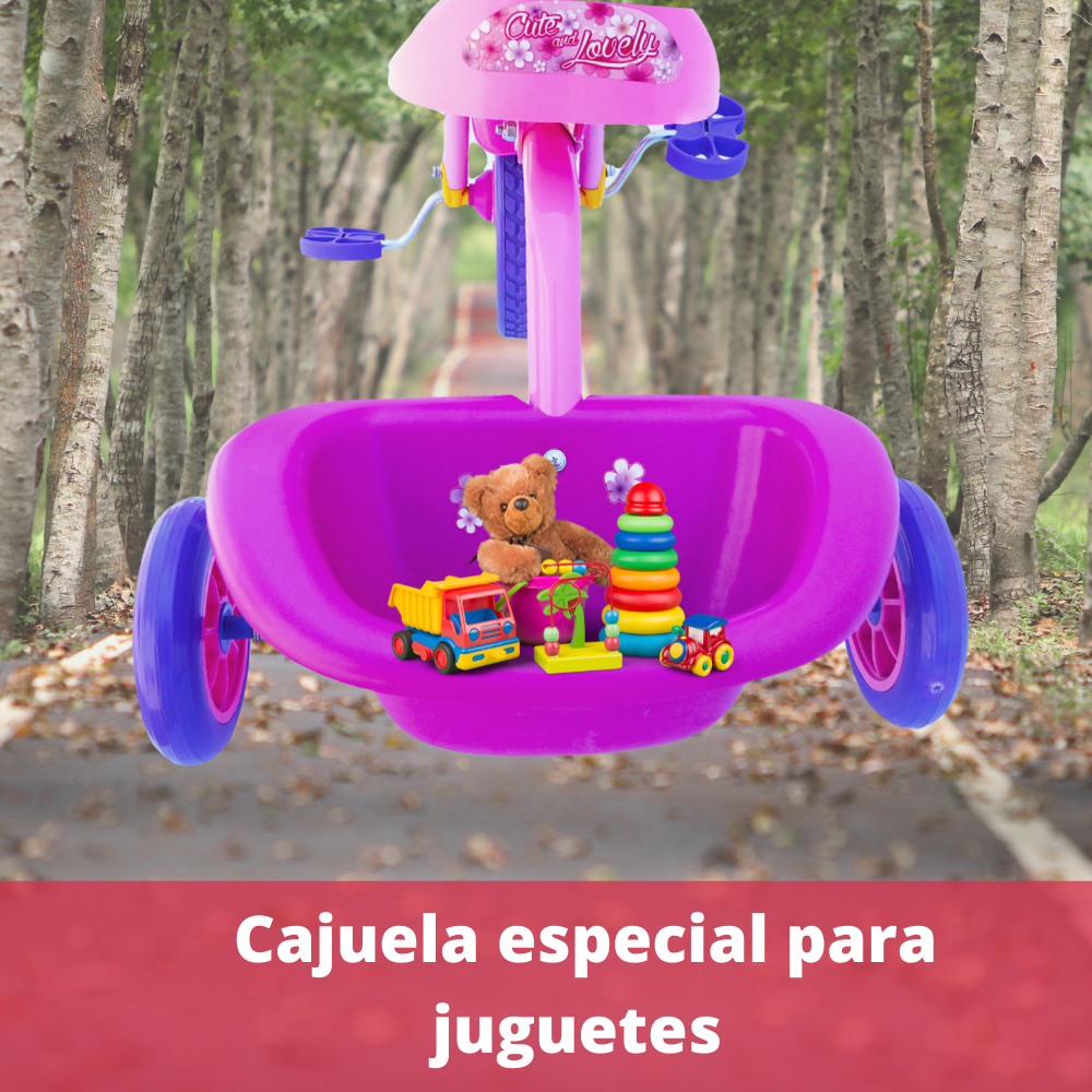 Foto 4 pulgar | Triciclo Petite Promeyco Rosa 2 a 4.5 Años