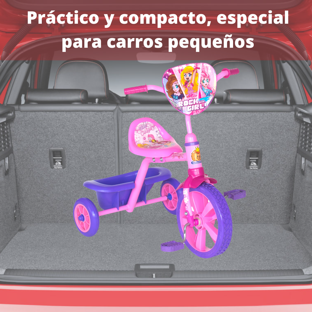 Foto 5 pulgar | Triciclo Petite Promeyco Rosa 2 a 4.5 Años