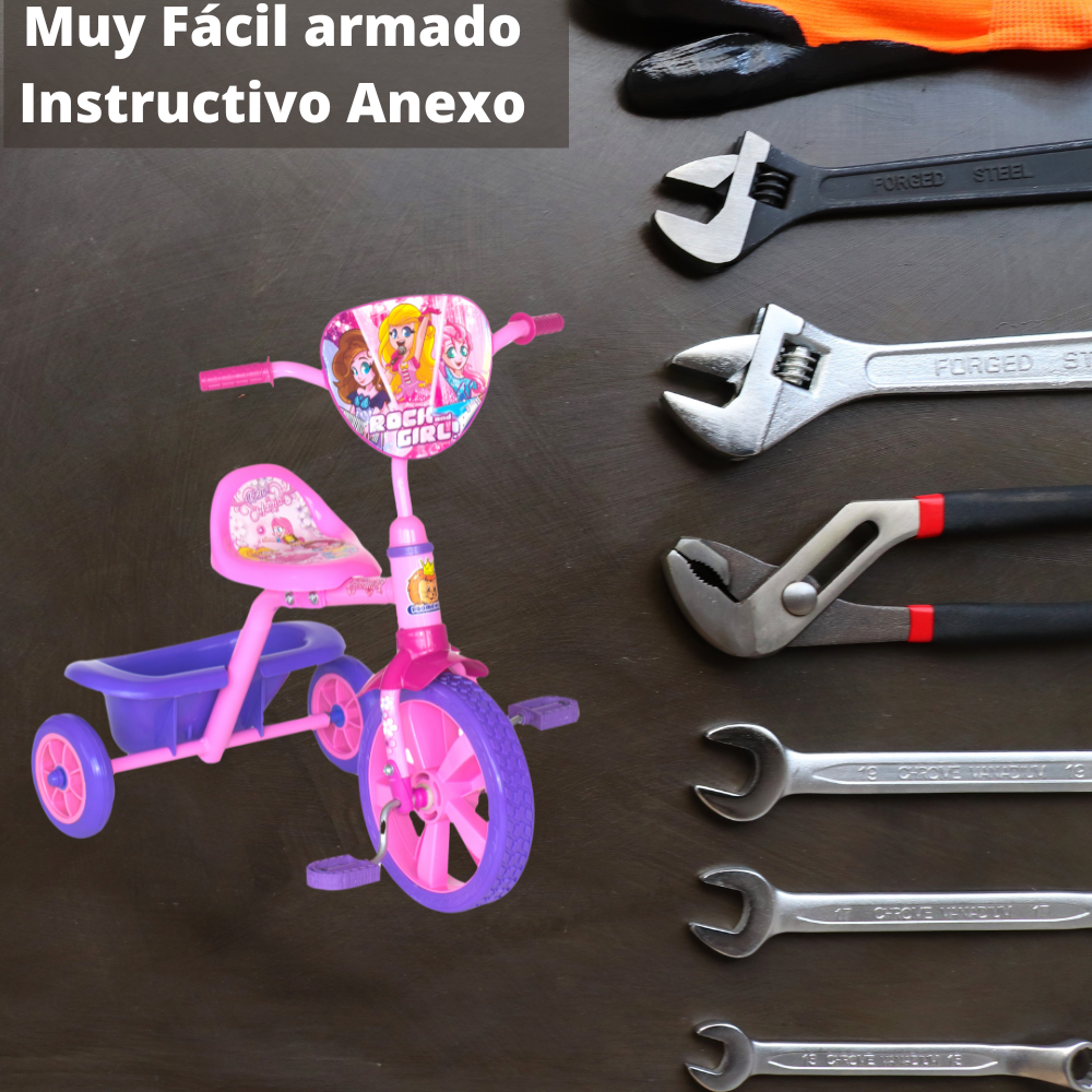 Foto 7 pulgar | Triciclo Petite Promeyco Rosa 2 a 4.5 Años