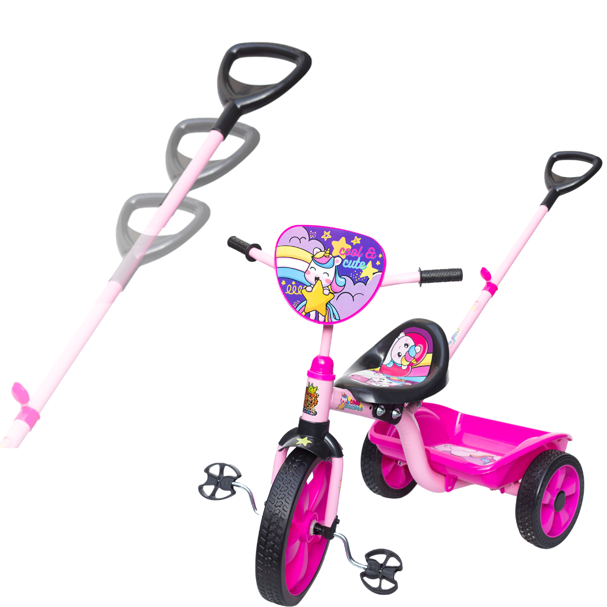 Foto 3 | Triciclo Promeyco Express Baby Unicorn