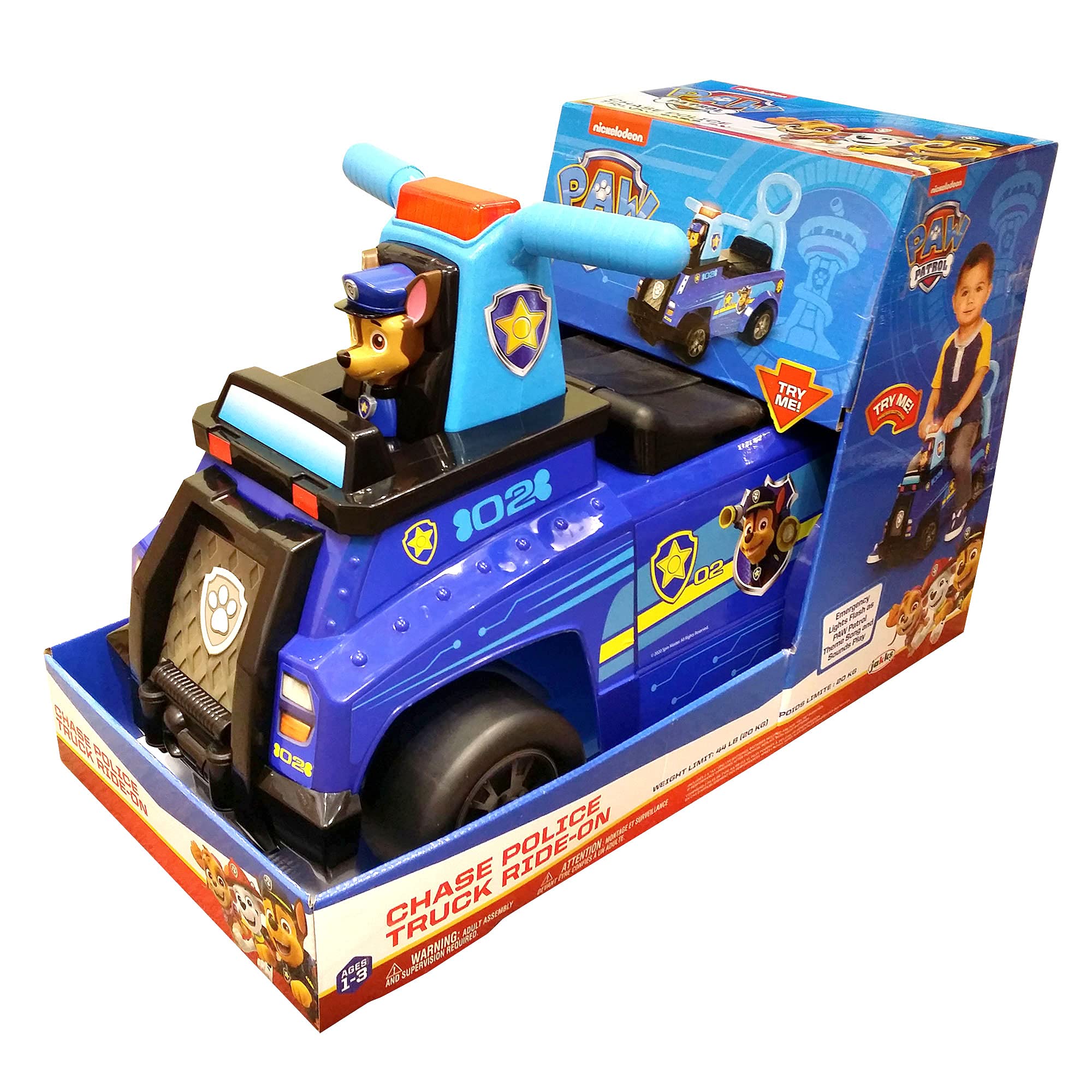 Foto 8 pulgar | Vehículo Montado Paw Patrol Chase Cruiser para Niños  - Venta Internacional