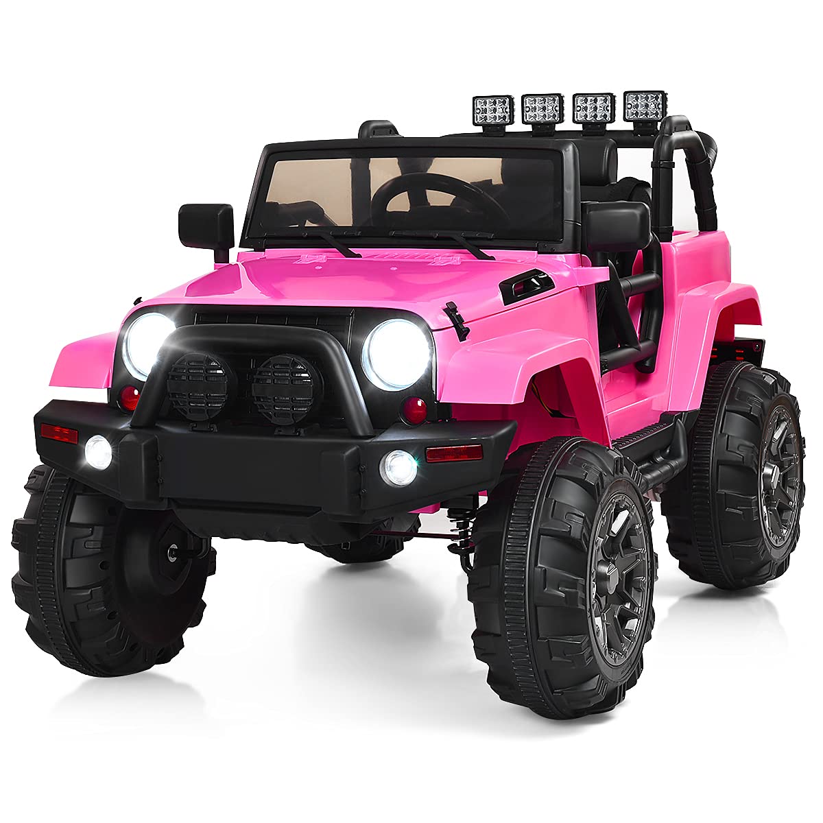 Batería Ride On Car Costzon De 12 V Con Mando A Distancia, Color Rosa - Venta Internacional.