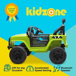 Foto 2 | Batería Eléctrica Ride On Truck Kidzone De 12 V Con Mando A Distancia - Venta Internacional.