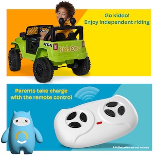 Foto 6 | Batería Eléctrica Ride On Truck Kidzone De 12 V Con Mando A Distancia - Venta Internacional.
