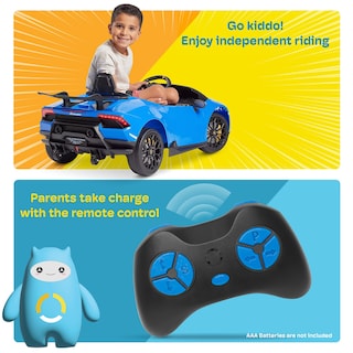 Foto 6 | Lamborghini Huracán Ride On Car Kidzone Kids De 12 V Con Licencia - Venta Internacional.