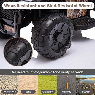 Foto 5 | Atv Quad Eléctrico Para Niños De 6 V Con Faros Delanteros, Mp3, Usb De 18 A 36 Meses - Venta Internacional.