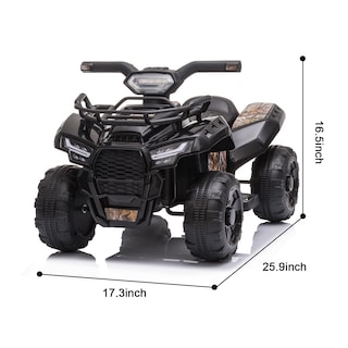 Foto 7 | Atv Quad Eléctrico Para Niños De 6 V Con Faros Delanteros, Mp3, Usb De 18 A 36 Meses - Venta Internacional.