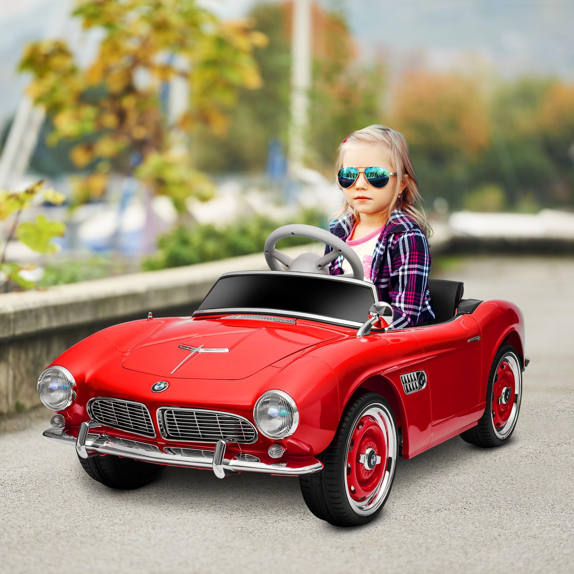 Foto 2 | Vehículo Eléctrico Con Licencia Aosom, Bmw Kid, 12 V, Con Mando A Distancia - Venta Internacional.