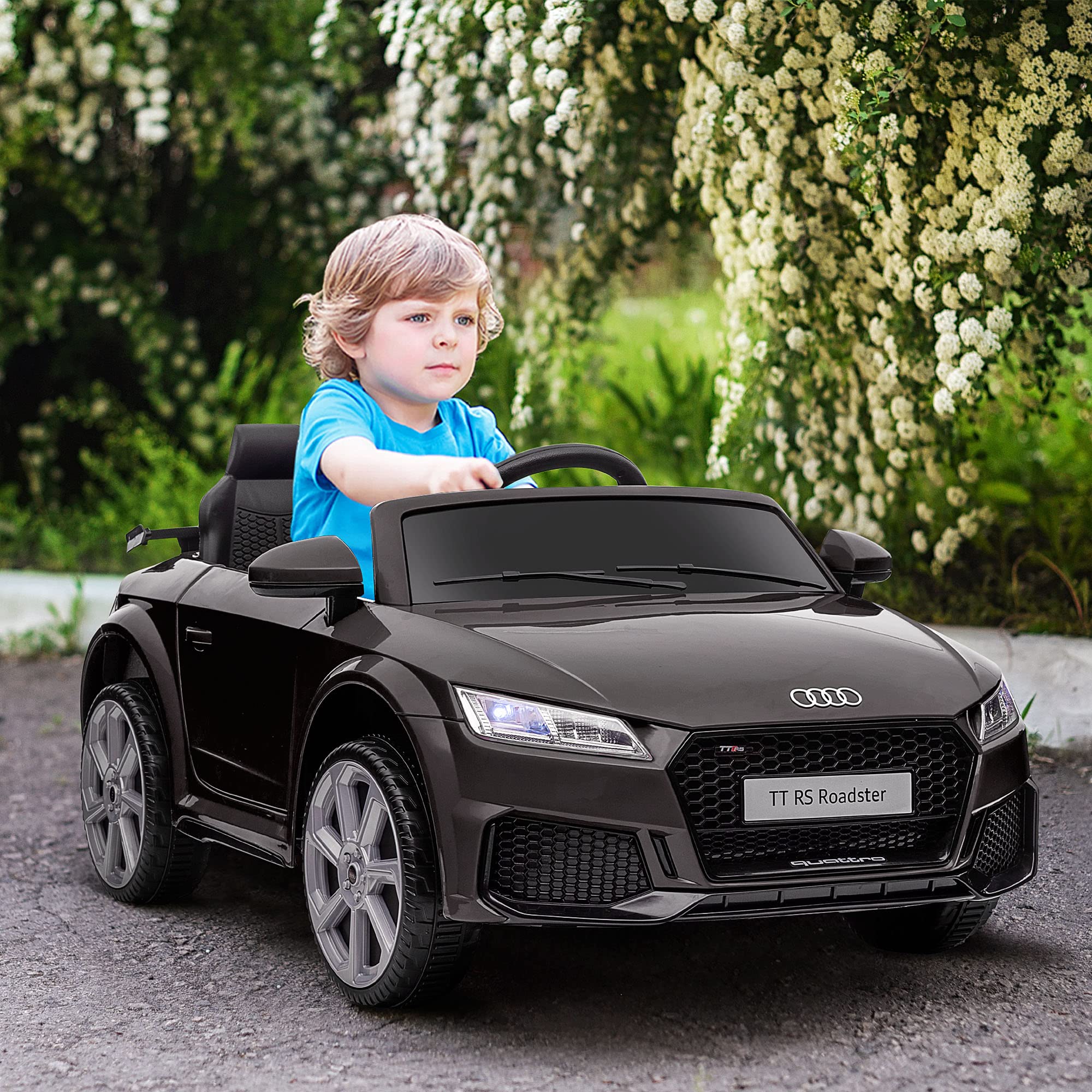Foto 3 pulgar | Audi Tt Rs 6v Kids Con Licencia Eléctrica Aosom - Venta Internacional.