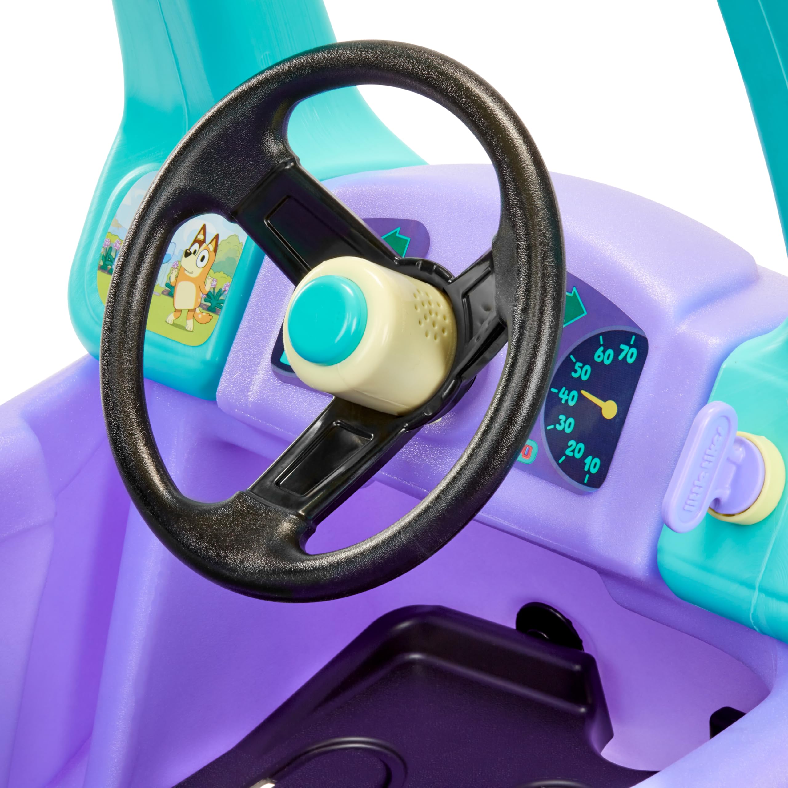 Foto 3 pulgar | Coche Cupé Ride-on Little Tikes Bluey Grannies Con 2 Accesos. - Venta Internacional.