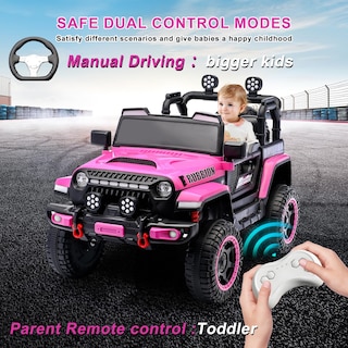 Foto 6 | Jeep Leshido Ride-on Para Niños, 12 V, Eléctrico, Con Mando A Distancia - Venta Internacional.