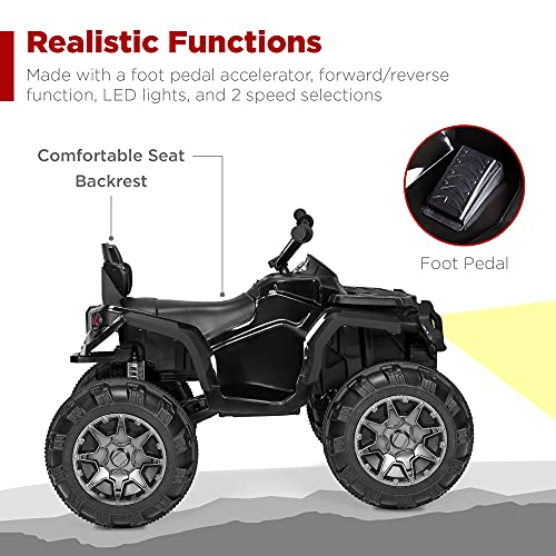 Foto 6 pulgar | Atv Eléctrico Para Niños Best Choice Products De 12 V Con Bluetooth - Venta Internacional.