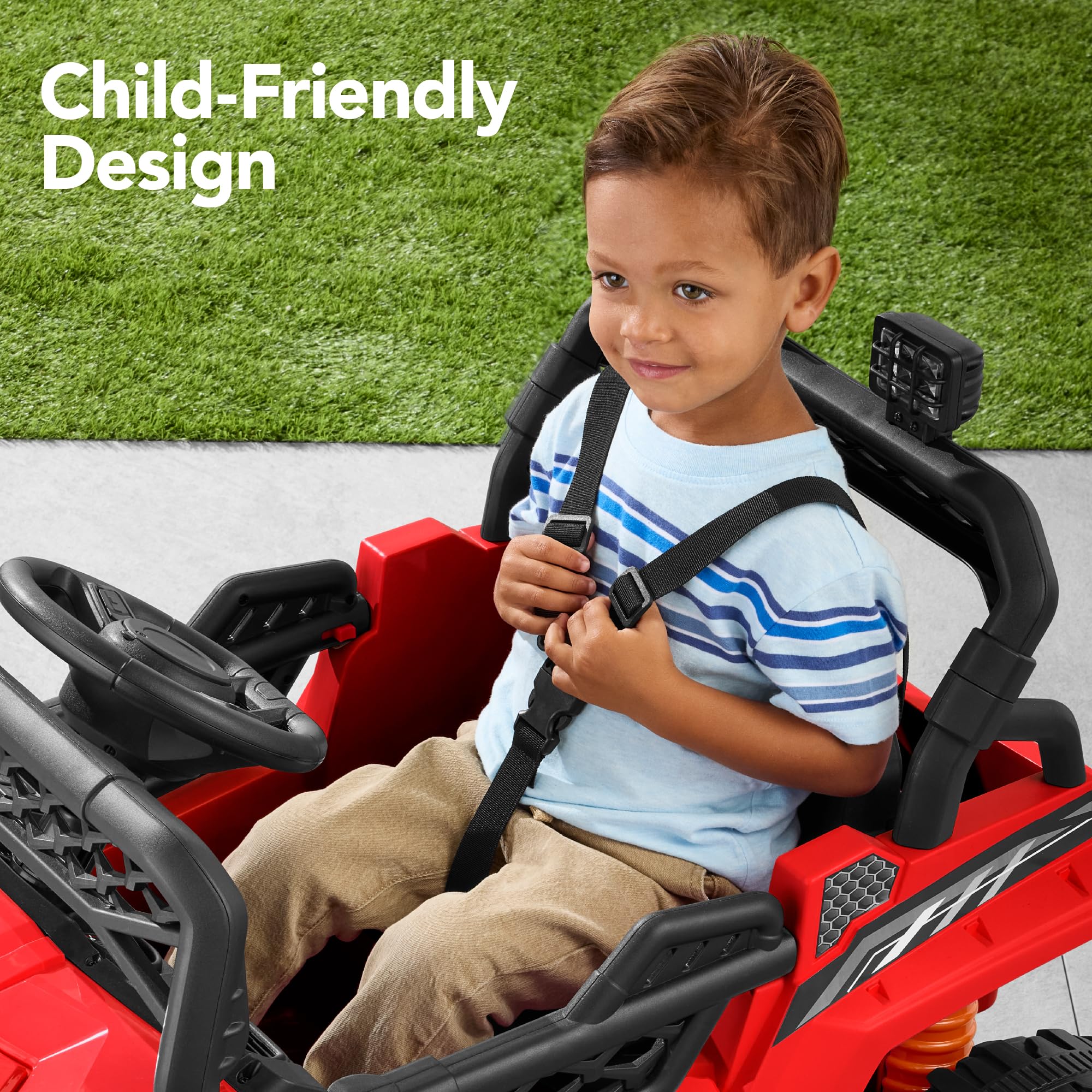 Foto 6 | Coche Eléctrico Ride On Utv Best Choice Para Niños Con Remolque De 12 V - Venta Internacional.