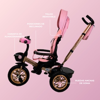 Foto 3 | Triciclo Starkids Rosa