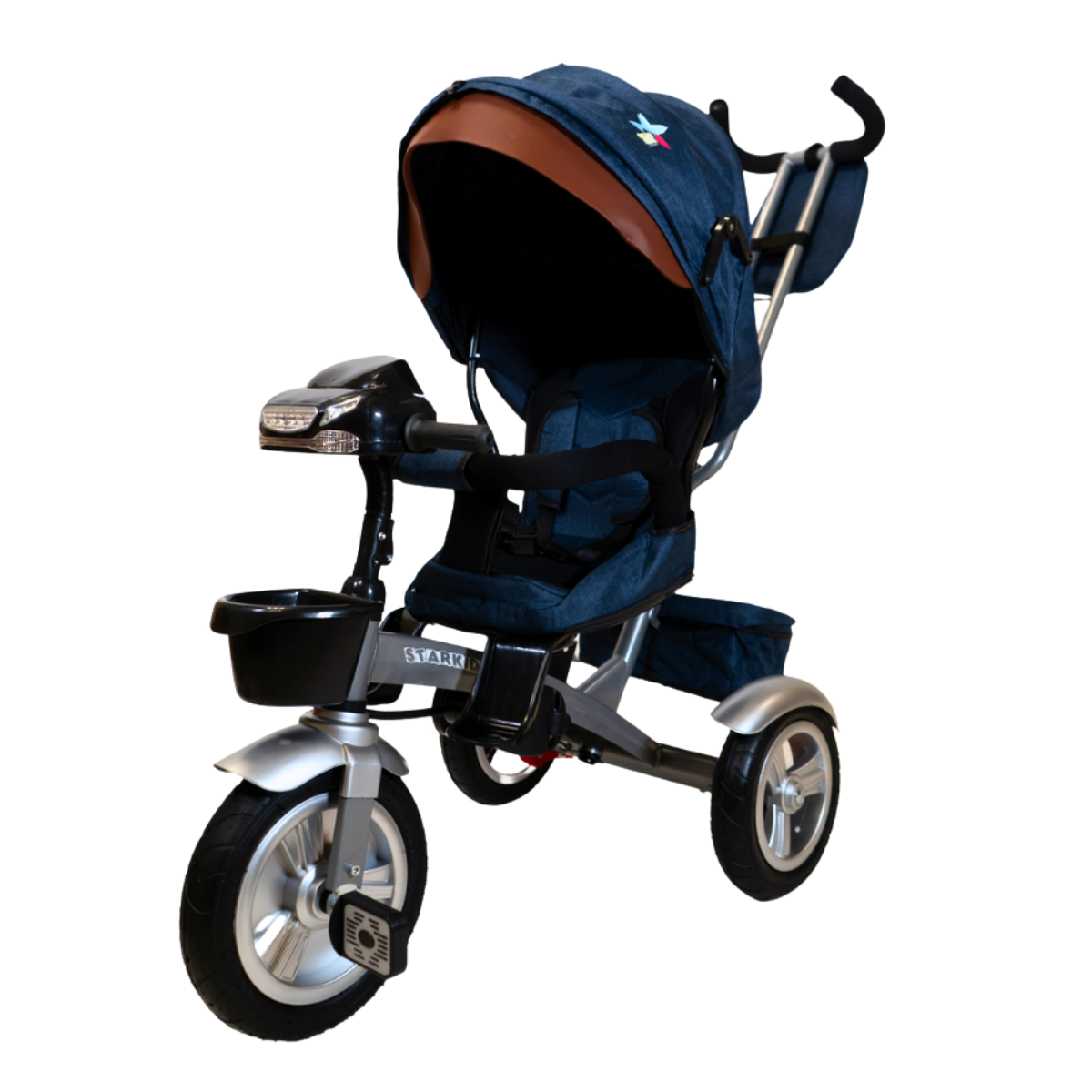 Foto 1 | Triciclo Bicicleta Infantil Starkids Sk5532 con Luz Azul