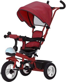 Foto 1 | Triciclo Carriola Para Niños Komfort Con Barra De Empuje