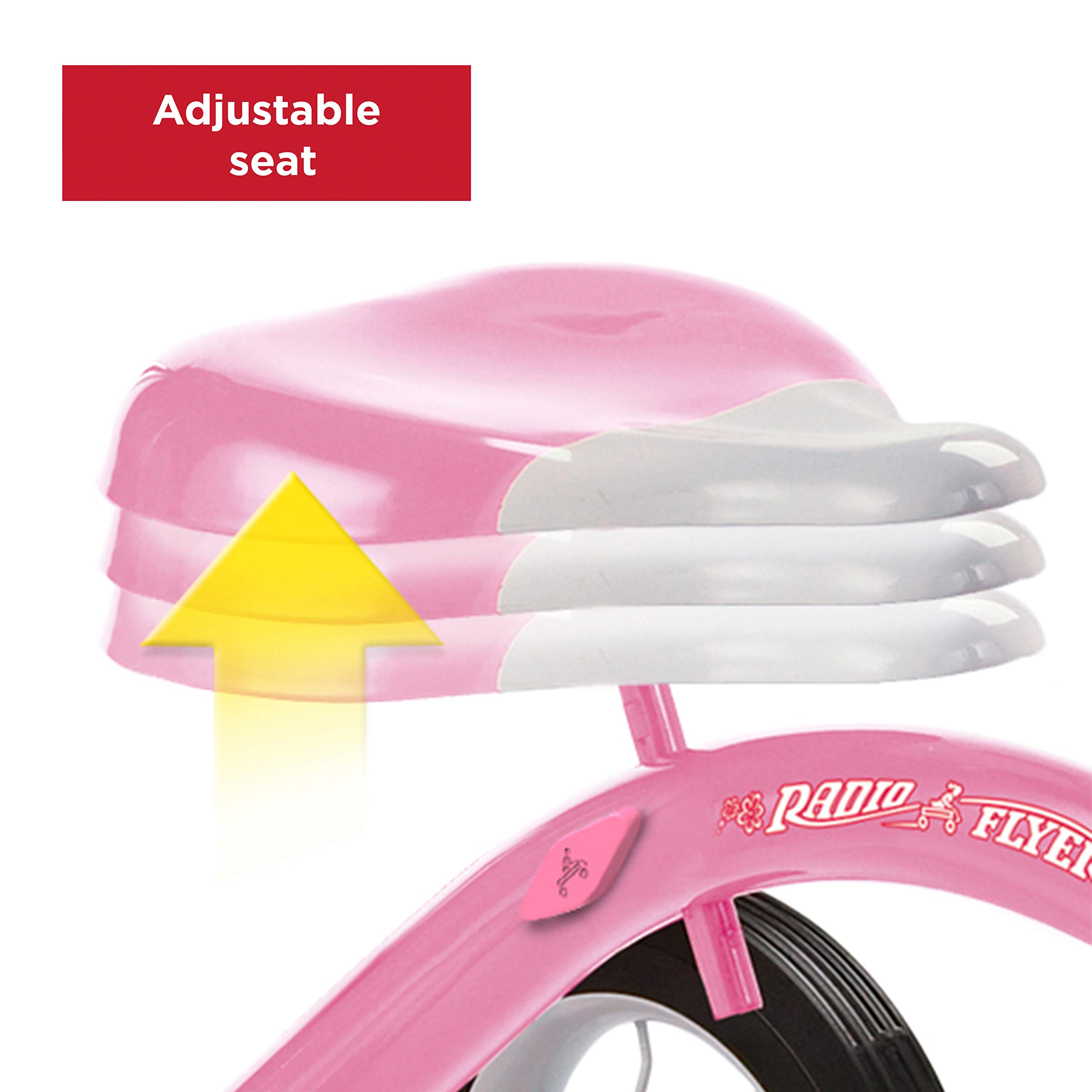 Foto 3 pulgar | Tricycle Radio Flyer Classic Pink 10 Para Niños De 2 A 5 Años - Venta Internacional.