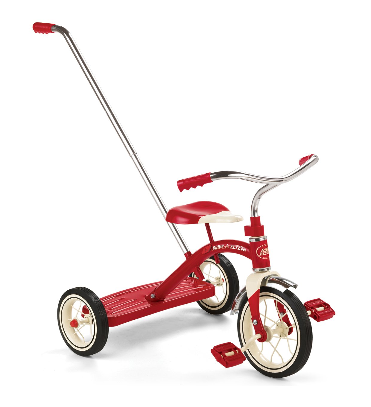 Foto 1 | Tricycle Radio Flyer Classic Con Mango De Empuje Para 2 A 4 Años - Venta Internacional.