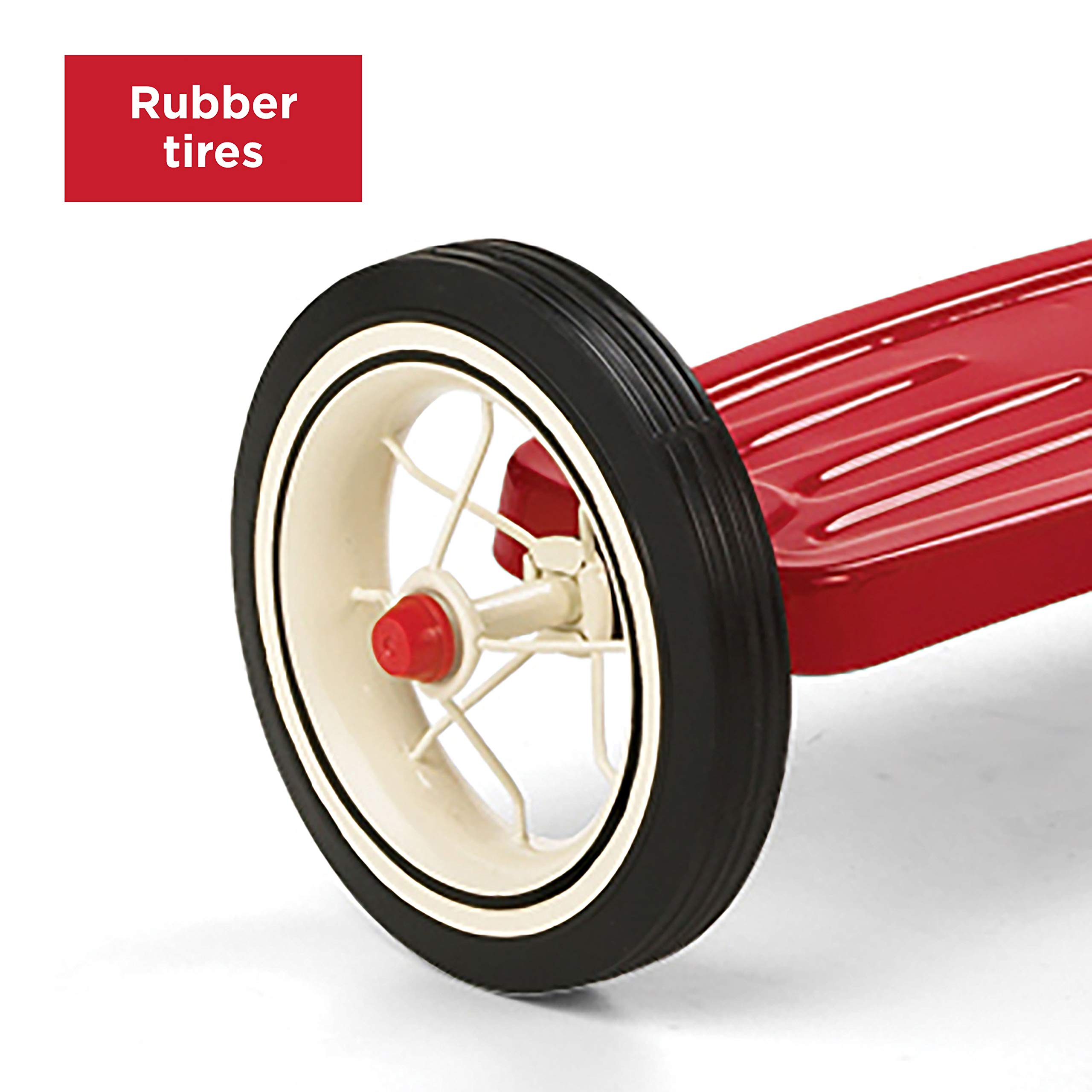 Foto 5 pulgar | Tricycle Radio Flyer Classic Con Mango De Empuje Para 2 A 4 Años - Venta Internacional.