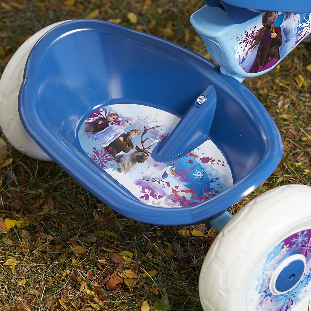 Foto 4 | Triciclo Huffy Disney Frozen 2 Para Niñas De Más De 3 Años Con Contenedores - Venta Internacional.