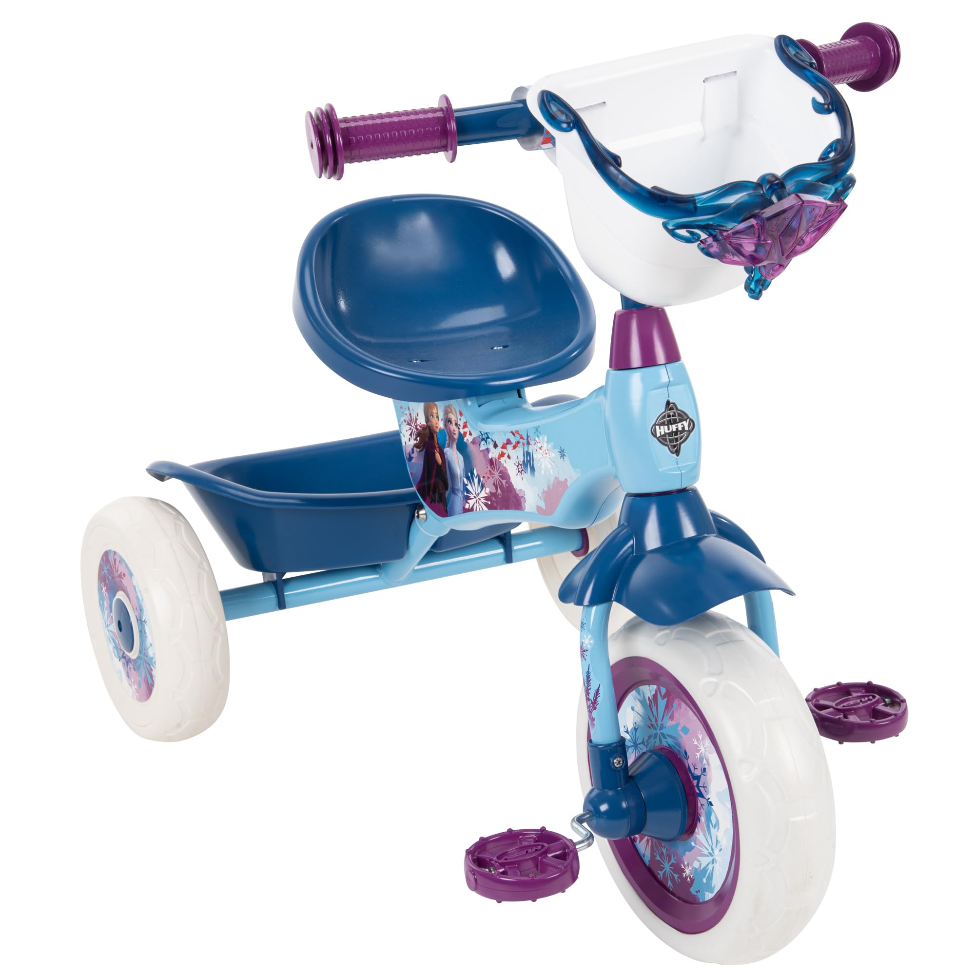 Foto 8 pulgar | Triciclo Huffy Disney Frozen 2 Para Niñas De Más De 3 Años Con Contenedores - Venta Internacional.
