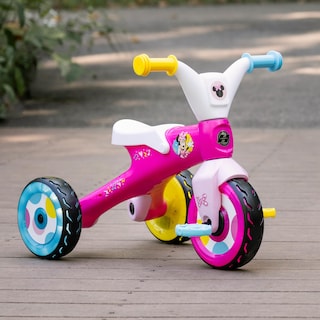 Foto 7 | Triciclo Huffy Disney Minnie Mouse Electro-light Para Niñas Mayores De 3 Años - Venta Internacional.