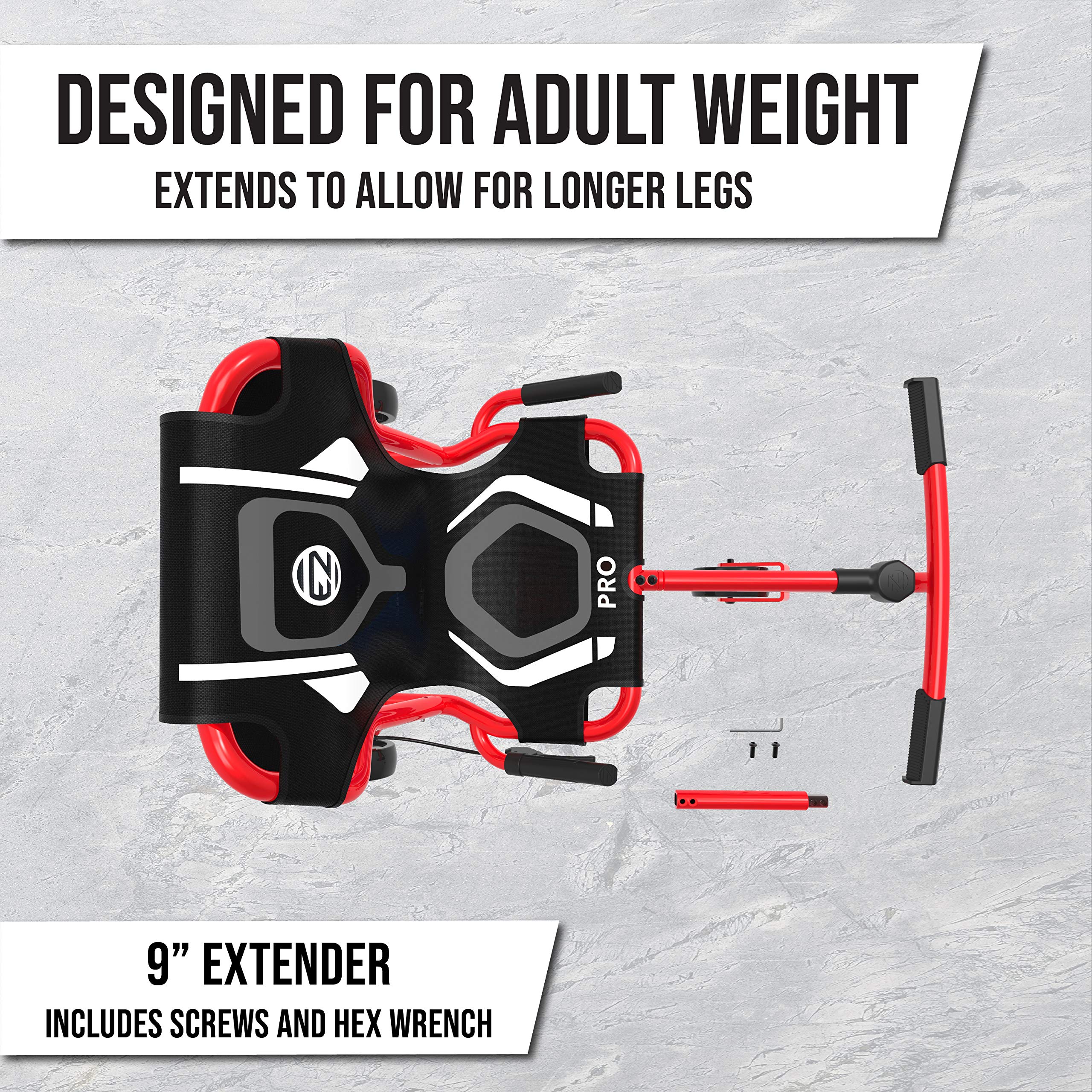 Foto 4 pulgar | Ride On Toy Ezyroller New Pro-x Para Niños Y Adultos, Color Rojo - Venta Internacional.