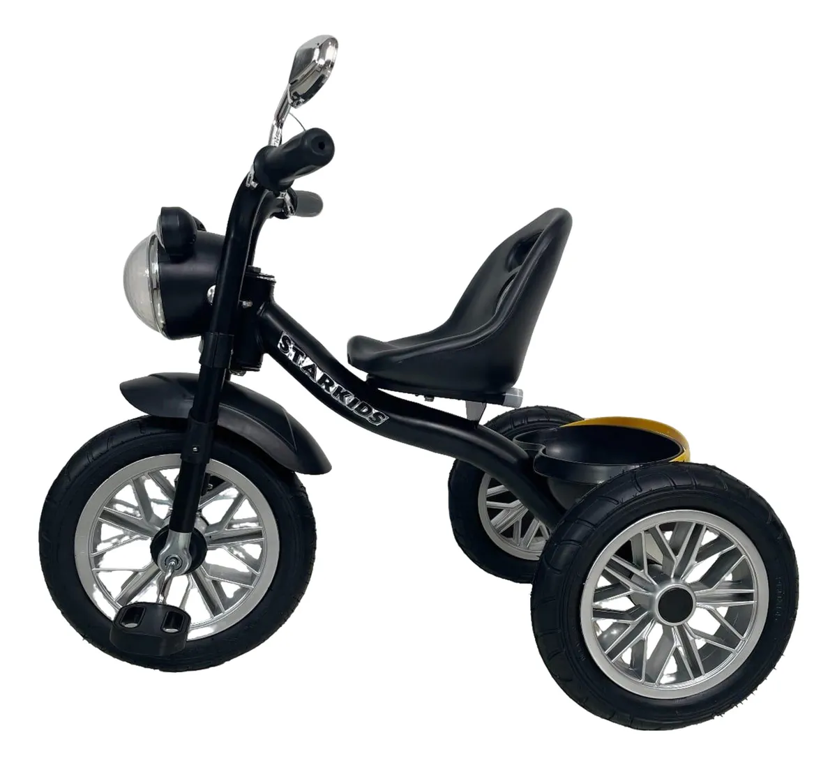 Foto 3 pulgar | Triciclo Starkids Tipo Chopper Skas010 Negro Para Niños
