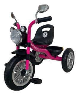 Foto 1 | Triciclo Starkids Tipo Chopper Skas010 Rojo Rosa Para Niños
