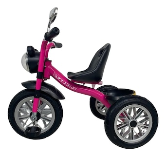 Foto 2 | Triciclo Starkids Tipo Chopper Skas010 Rojo Rosa Para Niños