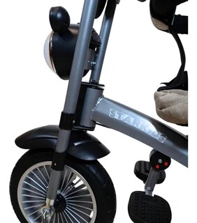 Foto 7 | Triciclo Con Toldo Beige Starkids Chopper Sk5688 Infantil