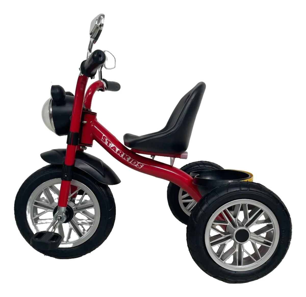 Foto 3 pulgar | Triciclo Starkids Tipo Chopper Skas010 Rojo Para Niños
