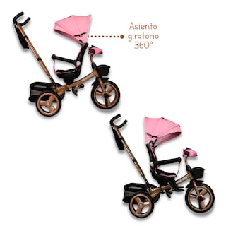Foto 5 | Triciclo Premium Con Empuje Capitonado Y Sonido Noni Is-x1