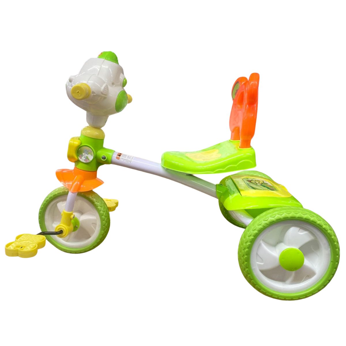 Foto 4 pulgar | Triciclo  Para Niño De Avion C/luz  Musical Color Verde